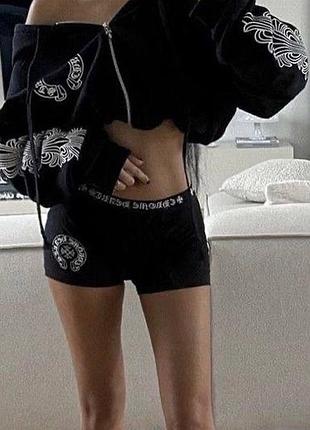 Шорти chrome hearts короткі