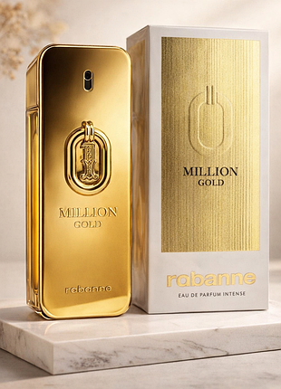 Женская парфюмированная вода rabanne million gold for her 100 мл миллион голд