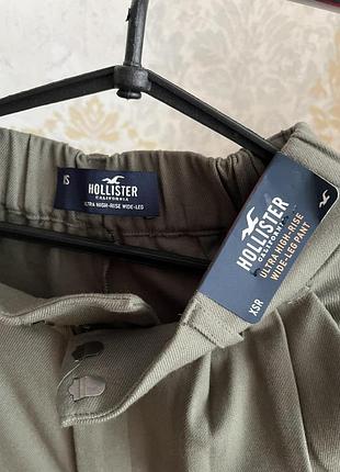 Брюки женские карго hollister с карманами
