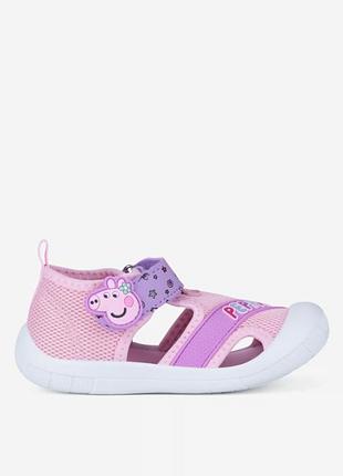 Дитячі сандалії для дівчинки peppa pig cm-ss25-245pp 24,25, 26 рожеві