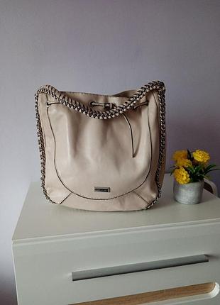 Сумка хобо karen millen шкіра