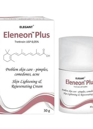 Крем для обличчя eleneon plus для лікування вугрового висипу 30 г
