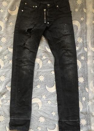 Джинсы dsquared2 slimfit skinny baggy zara nike bershka adidas pull&bear gucci