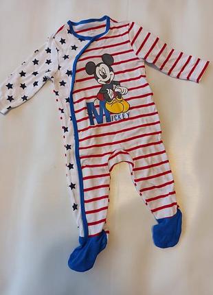Комбинезон человечек слип primark (disney) / 55168/ микки маус&nbsp;(mickey mouse)