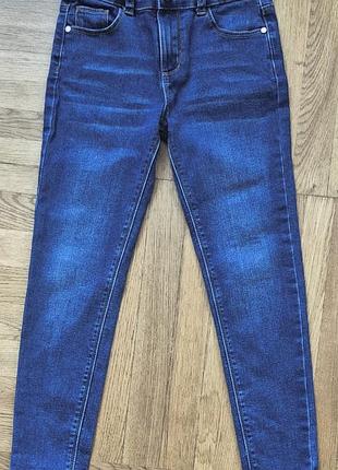 Стрейчеві сині джинси скінні від denim co