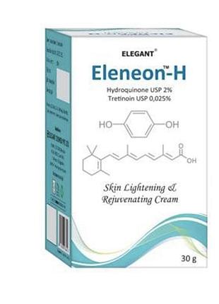 Крем для обличчя eleneon-h (еленеон) для омолодження і поліпшення кольору шкіри 30 г