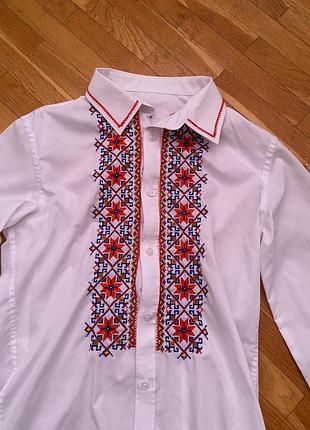 Вишиванка на підлітка 164, ручна вишивка