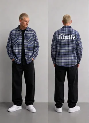 Хлопковая рубашка ghelle (100% хлопок)