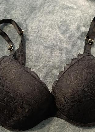 Бюст пуш ап, сексі, мереживо, на поролоні, з кісточками, 75е, 70f, primark