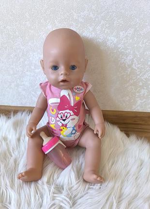 Кукла пупс baby born очаровательная девочка 43 см zapf creation