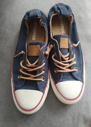 Кеди жіночі converse  темно-сині