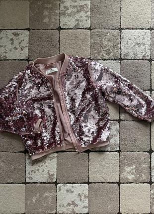 Бомбер h&m