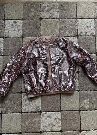 Бомбер h&m 2
