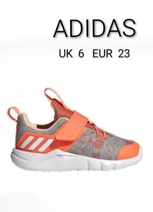 Круті стильні кросівки бренду adidas runeal колаборація  disney   uk  6   eur  23