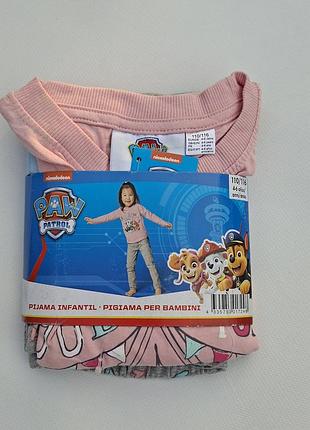 Піжама для дівчат щенячий патруль