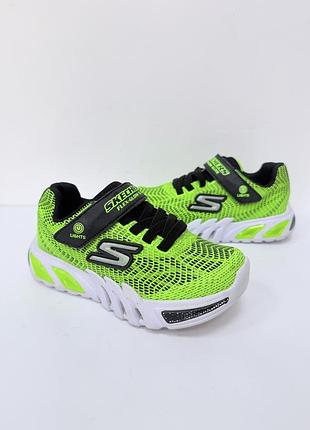 Кросівки з мигалками skechers