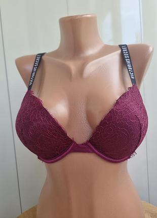 Бюстгальтер пушап victoria's secret 75b — c