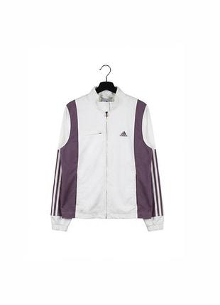 Вінтажна спортивна вітровка adidas (оригінал) / стильна олімпійка retro / розмір s-m / ідеальний стан