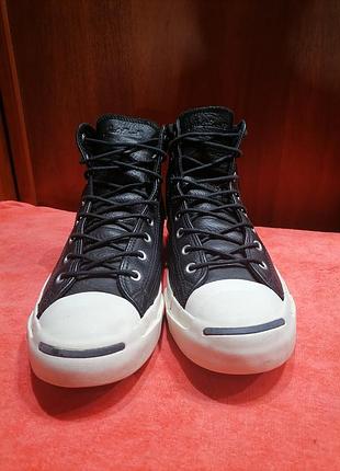 Кожаные кеды converse jack purcell 5