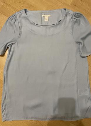 Блуза ніжно блакитна