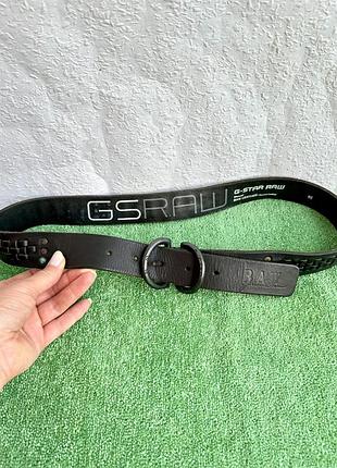 Шкіряний ремінь g-star raw