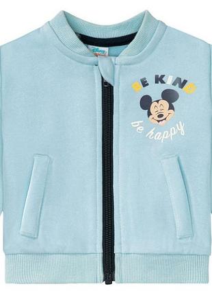 Толстовка двунитка для хлопчика disney mickey mouse 370493 блакитний