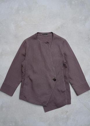 Лляний жакет кімоно oska × jil sander × cos