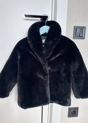 Еко шуба від h&m 4-6