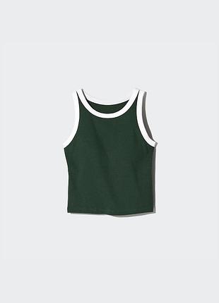 Майка з чашками топ uniqlo