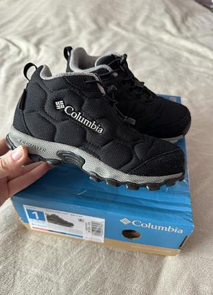 Ботинки columbia зимние на флисе размер 1 y