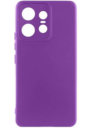 Чехол silicone cover ummi lakshmi full camera (aa) для motorola edge 50 pro фиолетовый / purple