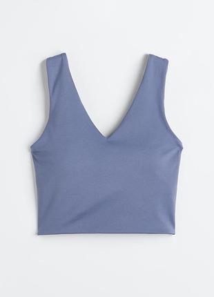 Спортивний  топ із тканини softmove™ р.s h&m