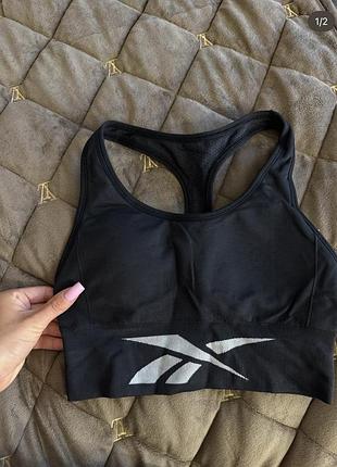 Топ жіночий спортивний reebok чорний