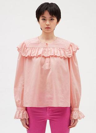 Хлопковая блузка claudie pierlot