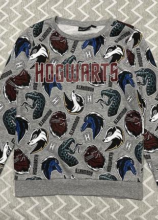 Дитячий сірий світшот harry potter wizarding world на хлопчика