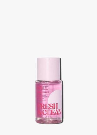 Міні-версія парфумованого спрею для тіла victoria's secret pink fresh & clean mini mist