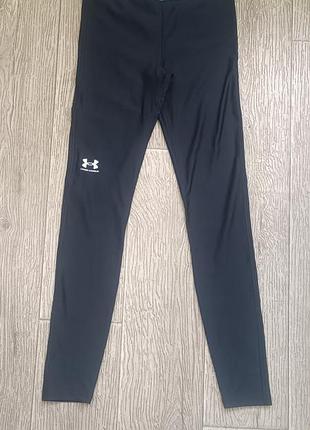 Спортивные леггинсы / тайтсы under armour heatgear (размер xs-s / youth l) - оригинал