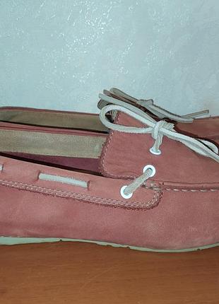 Замшевые туфли clarks 44 p (9 1/2)