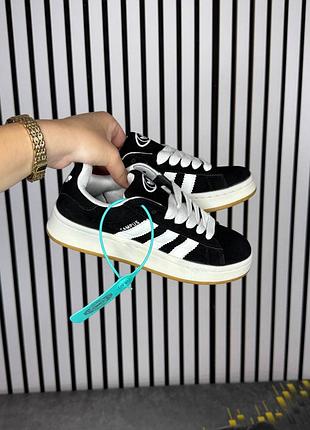 Стильні жіночі кросівки adidas campus 00s core black