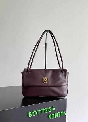 Жіноча сумка з натуральної шкіри bottega veneta