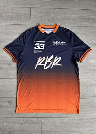 Red bull racing formula 1 f1 max verstappen size l л розмір ред булл формула 1 ф1 макс ферстаппен мотоджерсі мото джерсі футболка оригінал