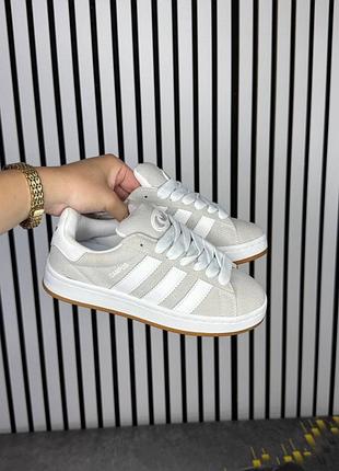 Стильні жіночі кросівки adidas campus 00s grey