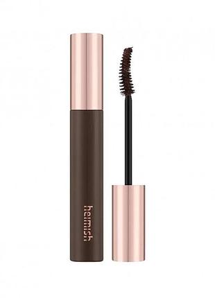 Туш dailism smudge stop mascara brown volume 9 г коричнева