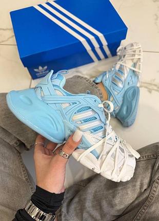 Уцінка кросівки adidas xlg blue&white