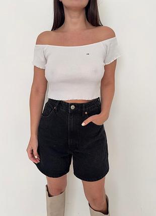 Топ в рубчик tommi hilfiger