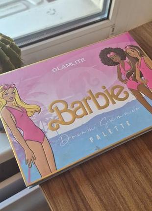 Палетка barbie тени палитра glamlite