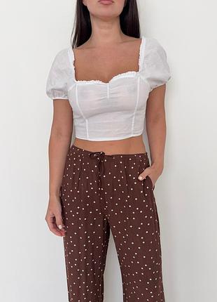 Бавовняний топ zara