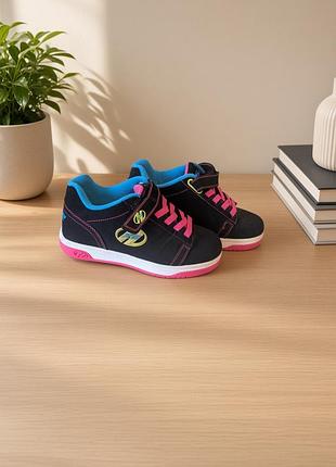 Роликові кросівки heelys dual up x2 двоколісні (оригінал) розмір 35.