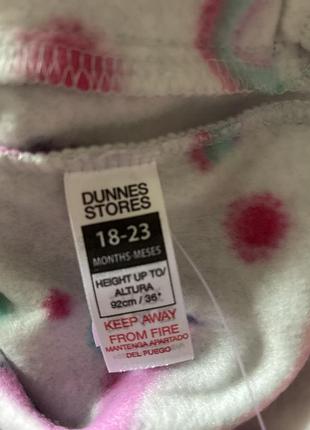 Флісова кофта для дівчат dunnes 6