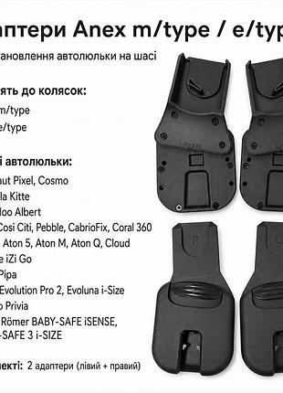 Адаптери anex m/type / e/type